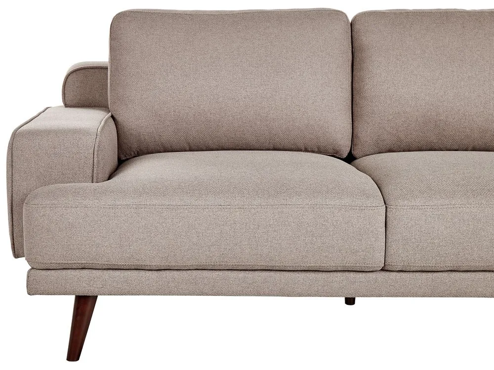 Fabric Sofa Brown DALUM