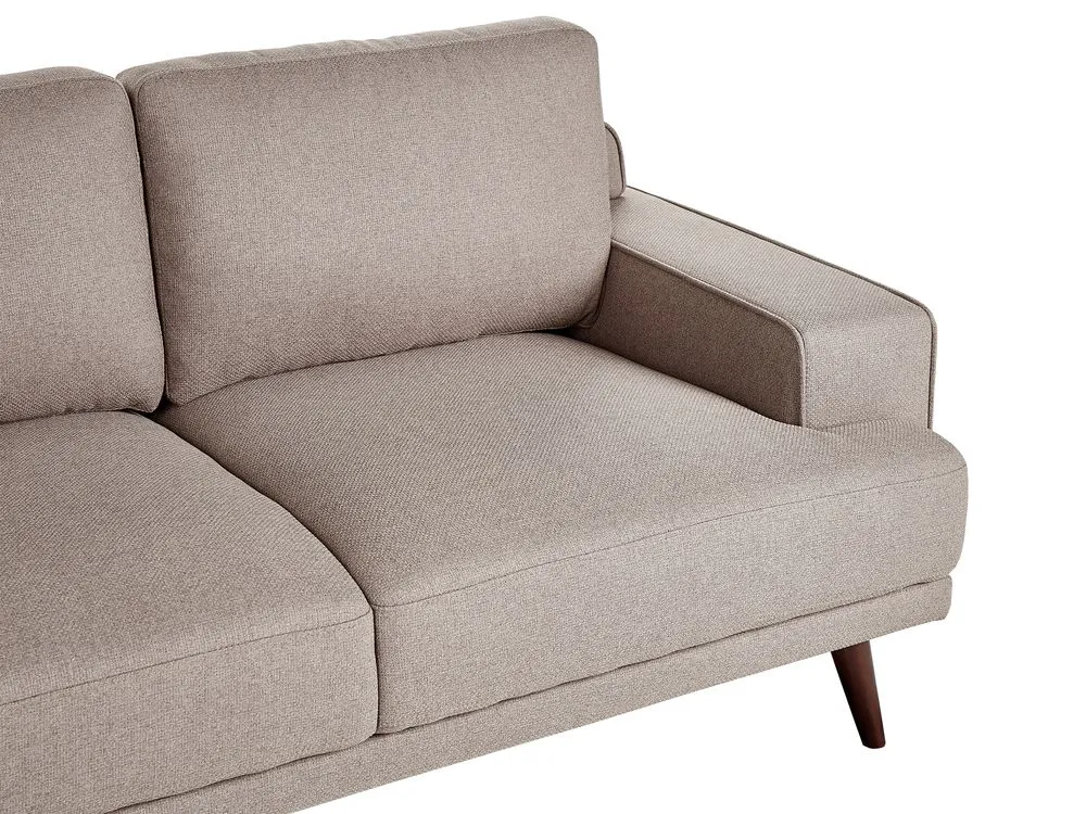 Fabric Sofa Brown DALUM