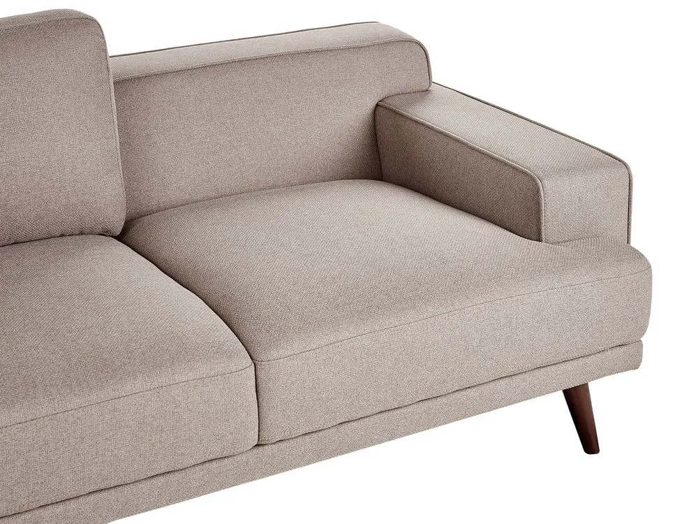 Fabric Sofa Brown DALUM