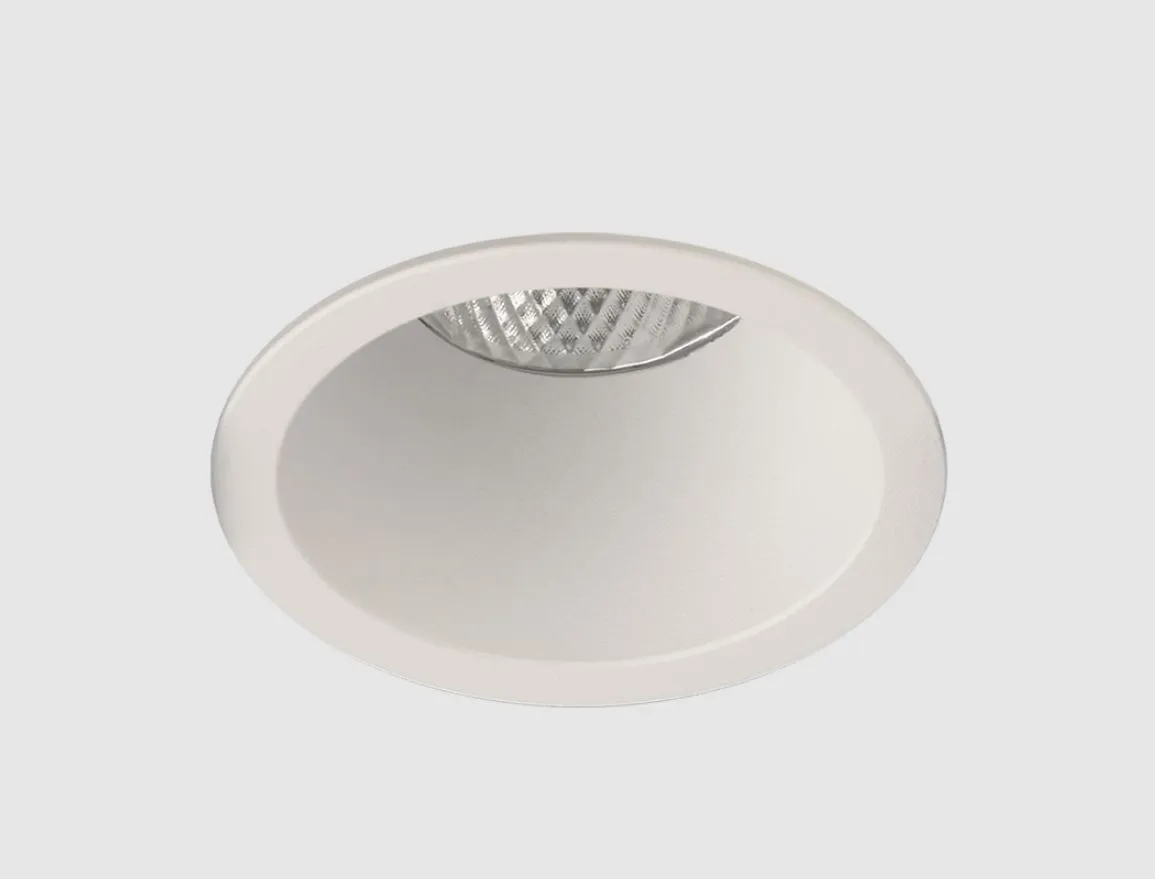 Faretto da Incasso per Controsoffitti Kidal Bianco Led 20w 2700k Ø13 cm IP44 ACB