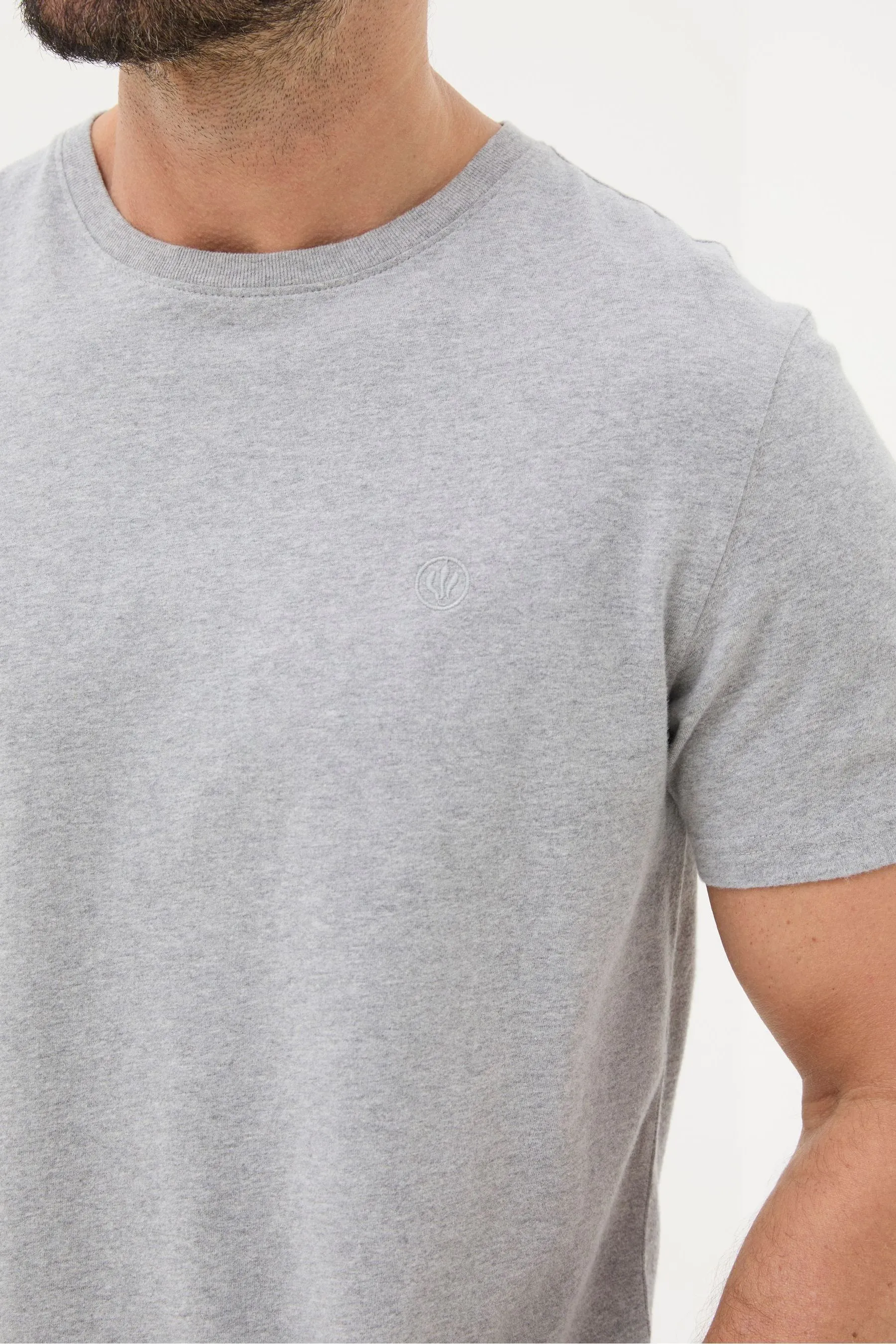 FatFace 100% Cotone Girocollo Biologico Maglietta    