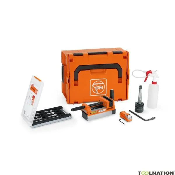 Fein 90701007000 VERSAMAG Set per carotaggi MK3 - Morsa magnetica con set per carotaggi