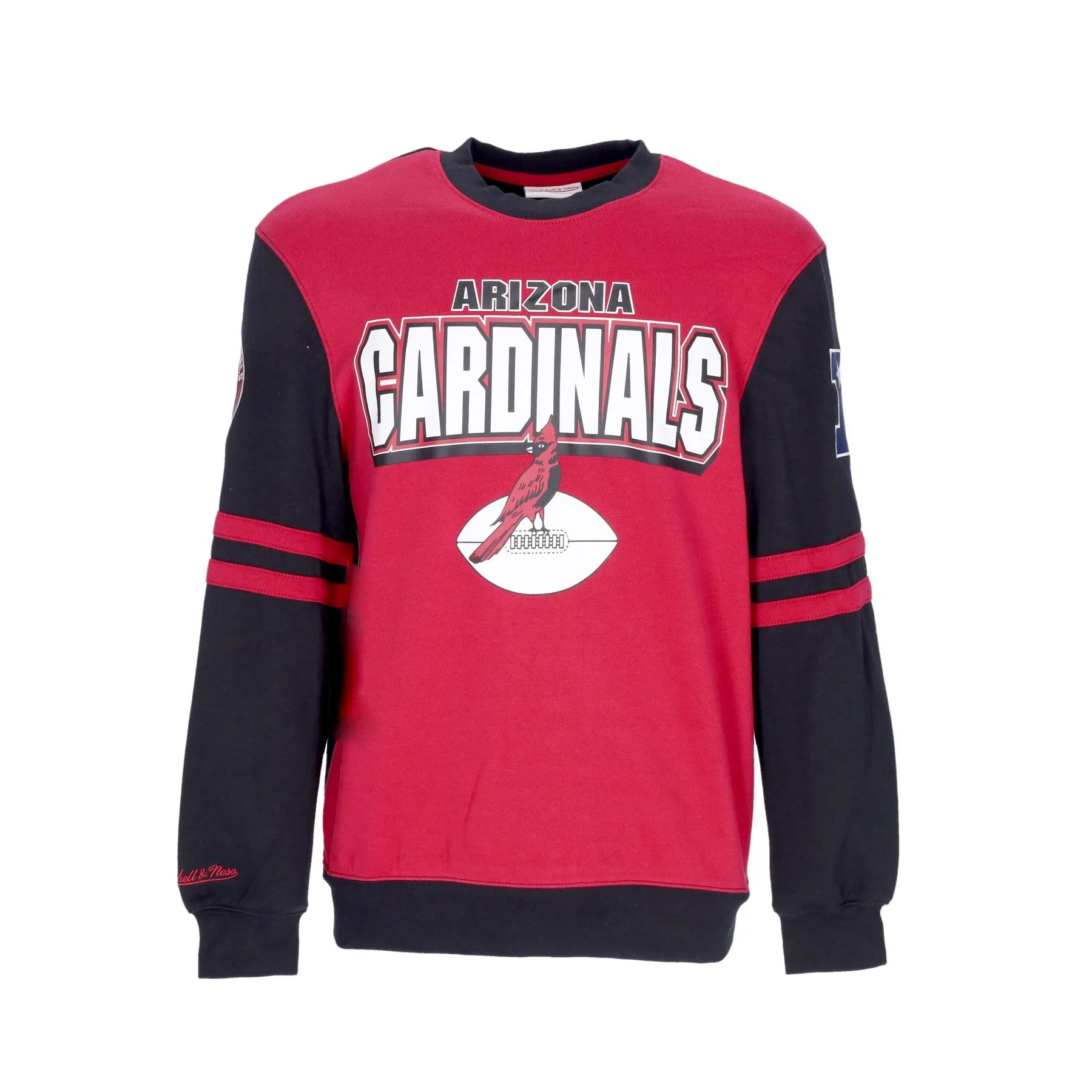 Felpa Girocollo Uomo Nfl All Over Crew 2.0 Aricar Original Team Colors