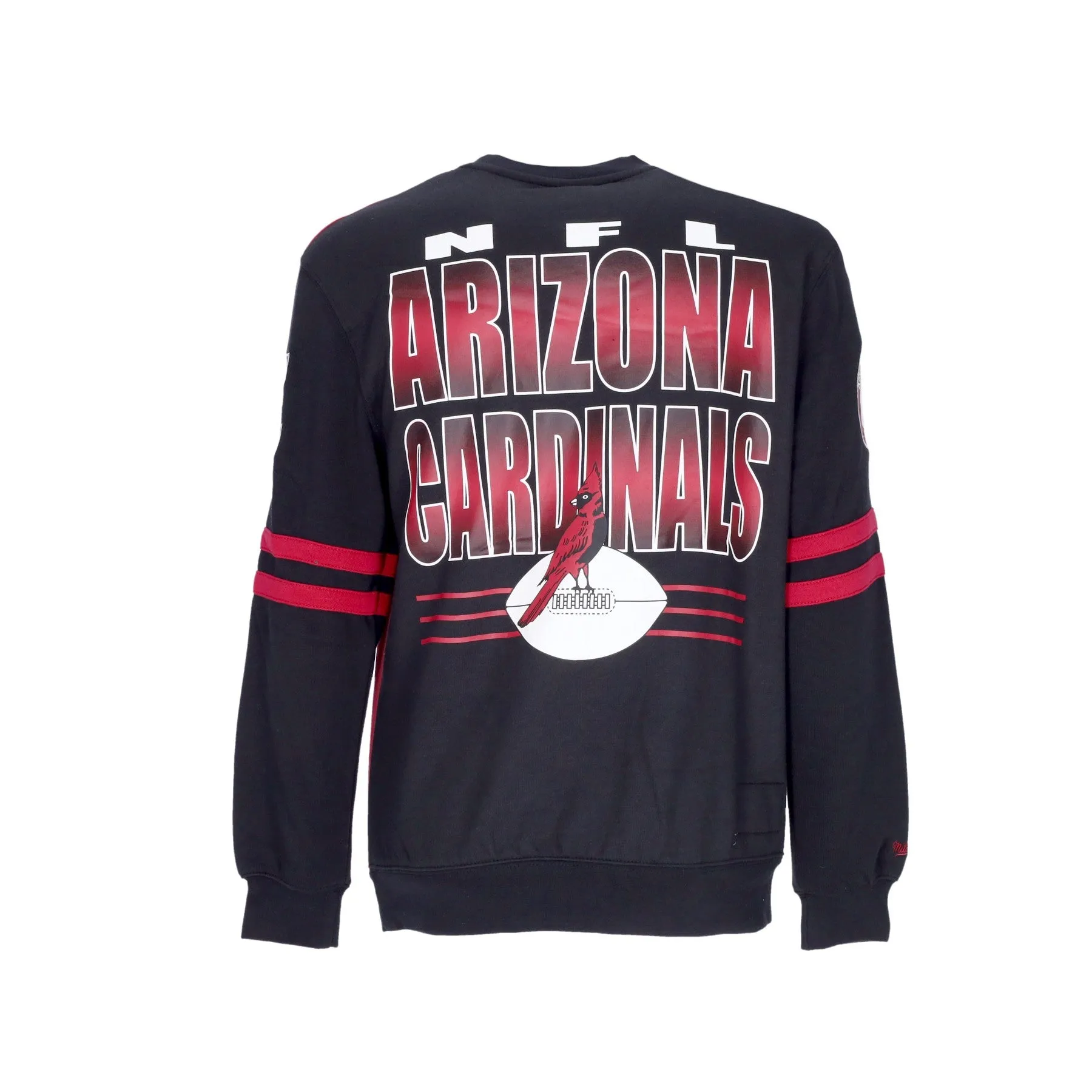 Felpa Girocollo Uomo Nfl All Over Crew 2.0 Aricar Original Team Colors