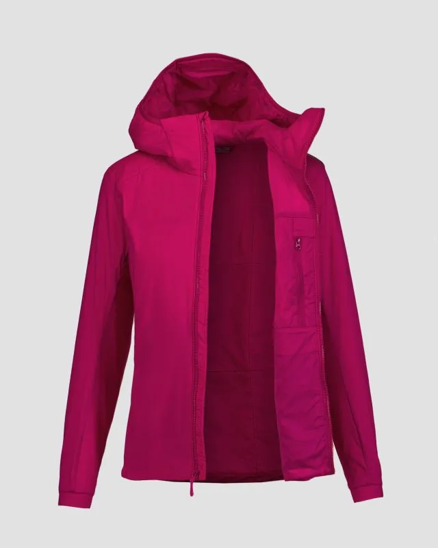 Felpa imbottita rosa da donna Arcteryx Atom