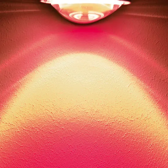 Filtro colorato applique Focus magenta trasparente