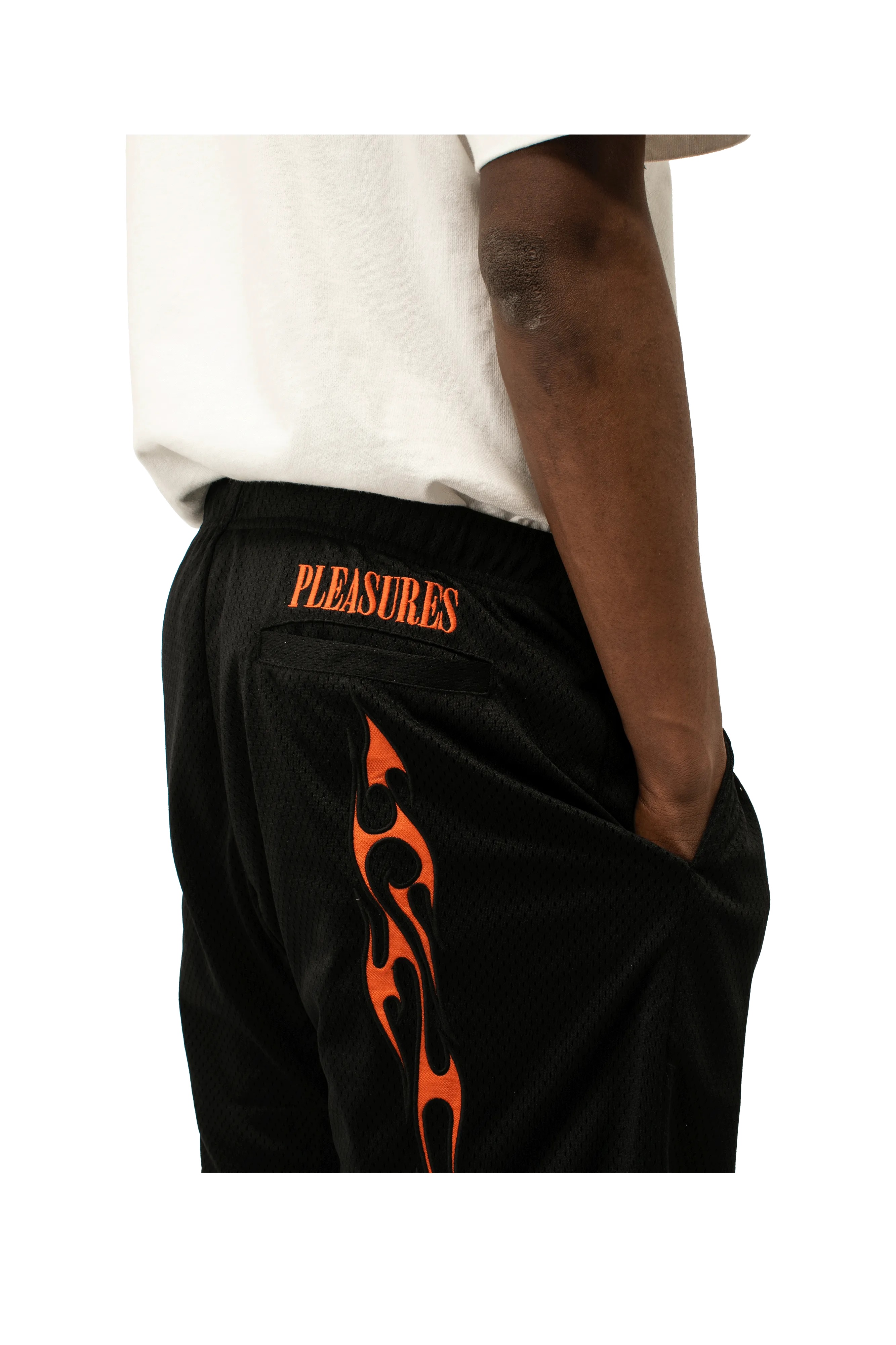 Flame Mesh Shorts