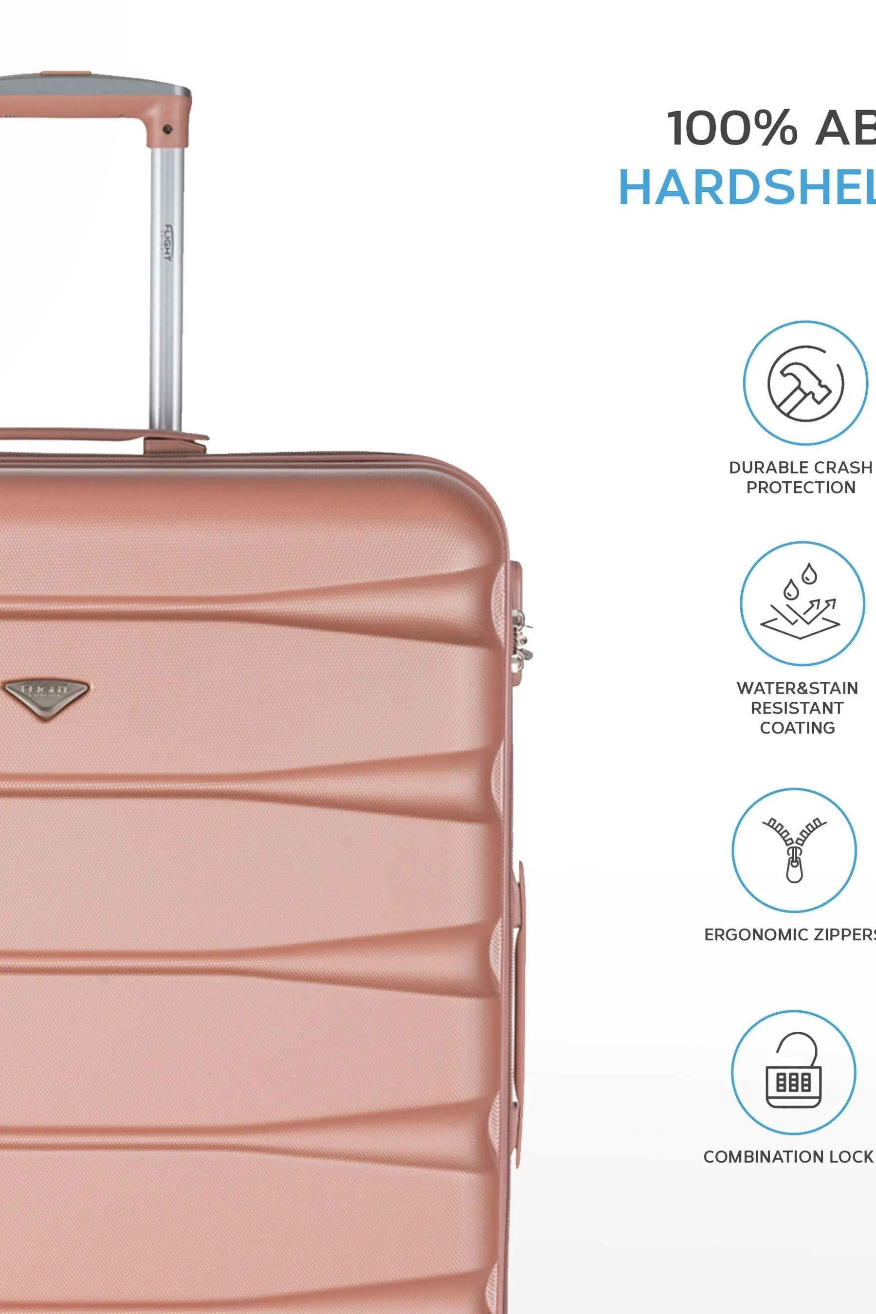 Flight Knight - Borsa grande A quadri con 2 Easy Jet - Borse da 45x36x20 cm