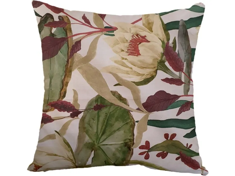 Fodera per cuscino a fantasia beige 50x50 cm