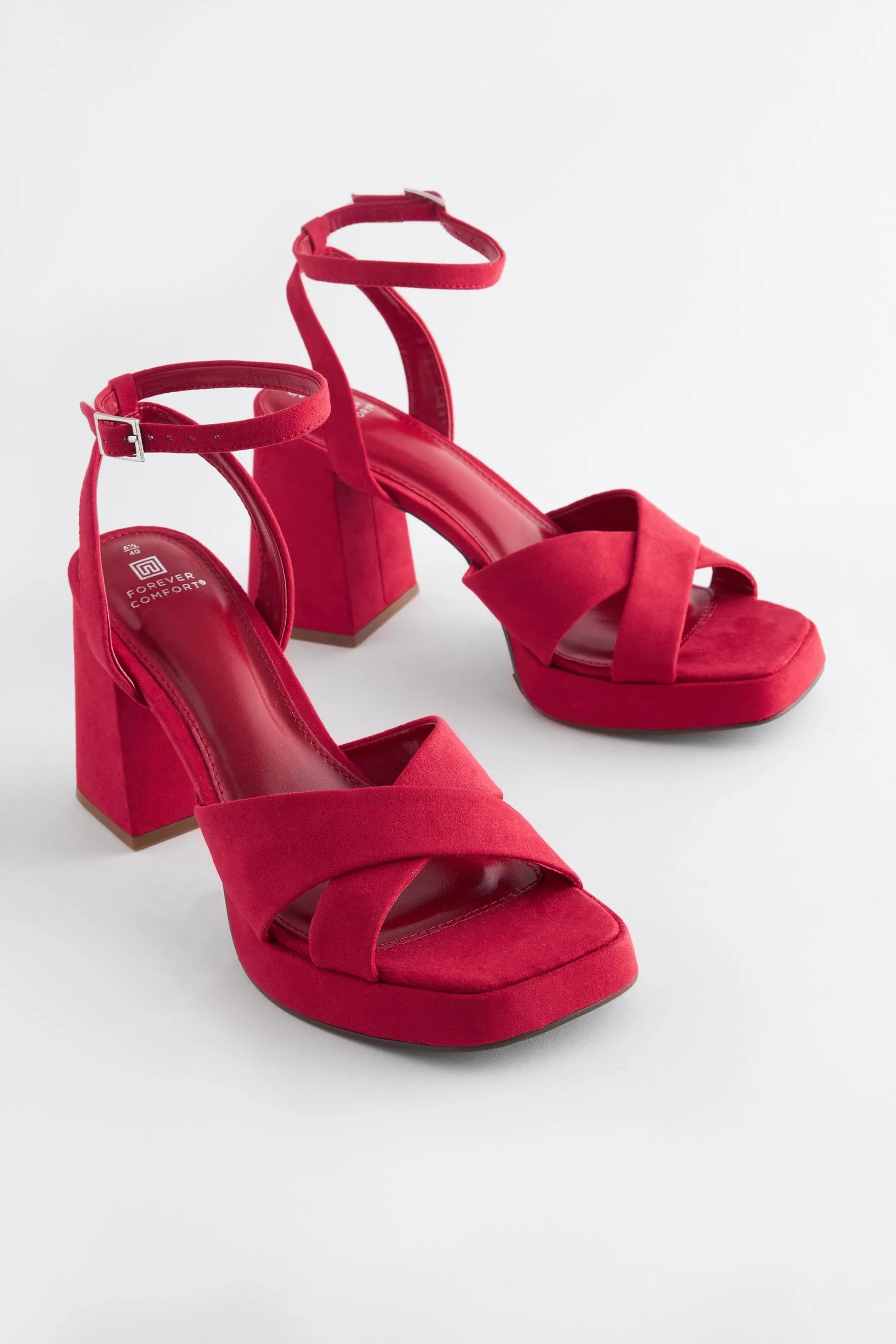 Forever Comfort® - Sandali a zampa con plateau