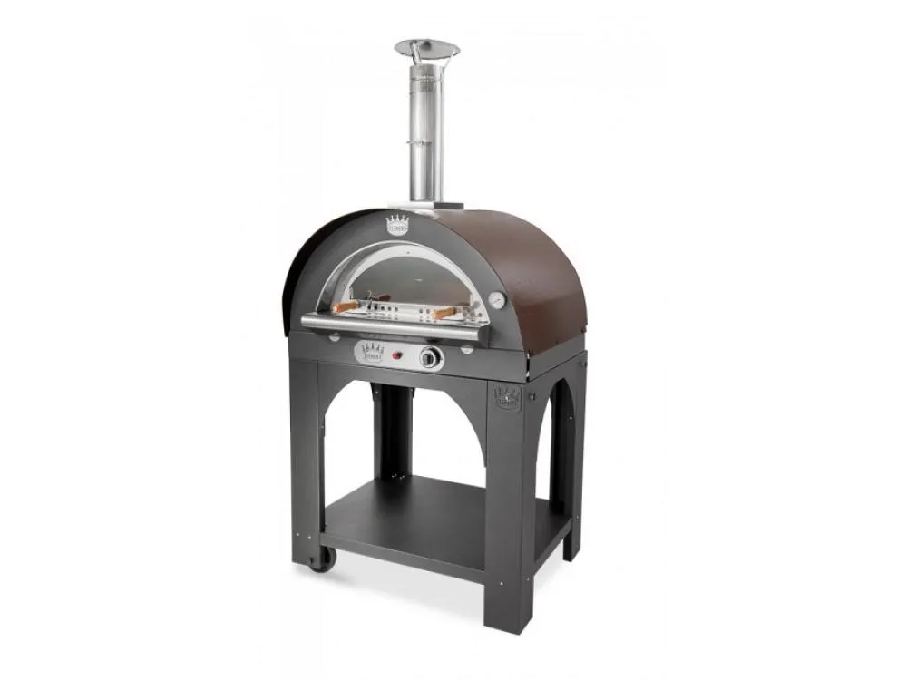 Forno a cottura diretta pulcinella 100x80 a gas Clementi forni