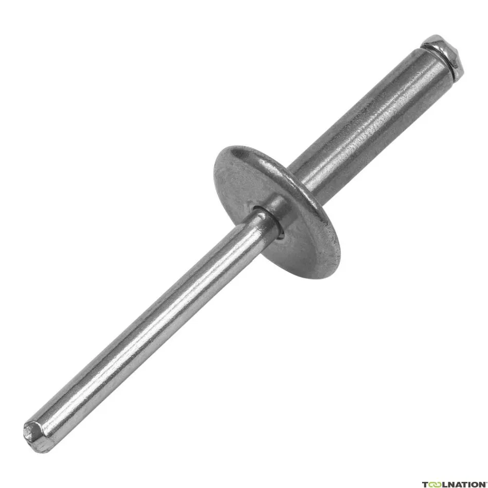 Gesipa 216480230 rivetto cieco 4,8 x 35 testa 15 mm acciaio inox A4 100 pezzi