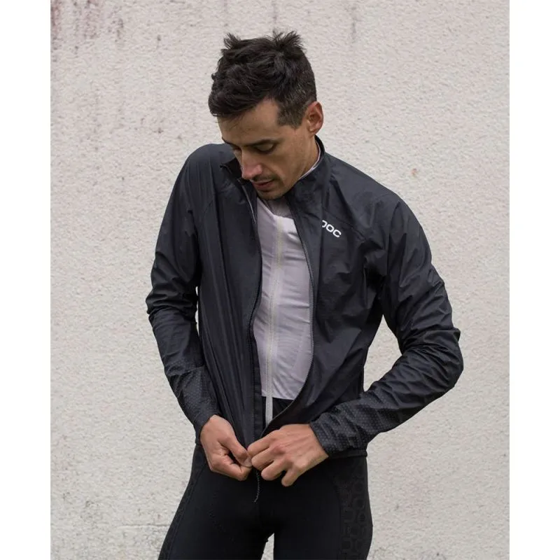 Giacca da ciclismo impermeabile Poc Bike Haven rain jacket (Uranium Black)