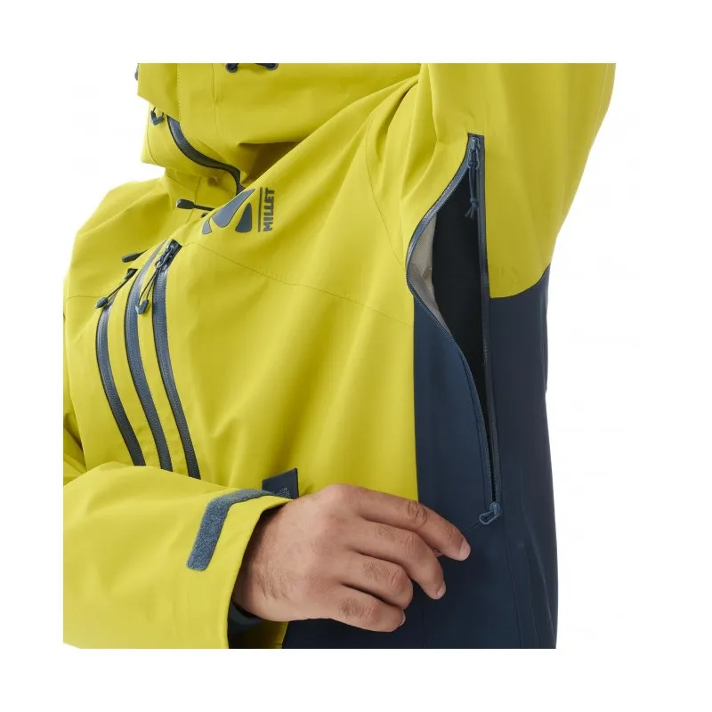 Giacca da sci impermeabile MILLET Meije 3l M (ABYSS/ORION BLUE) Uomo
