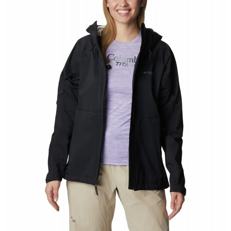 Giacca impermeabile Columbia Mazama Trail™ Shell (Nero) donna