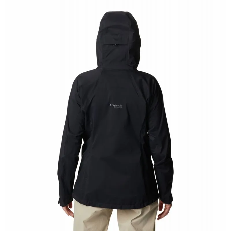 Giacca impermeabile Columbia Mazama Trail™ Shell (Nero) donna
