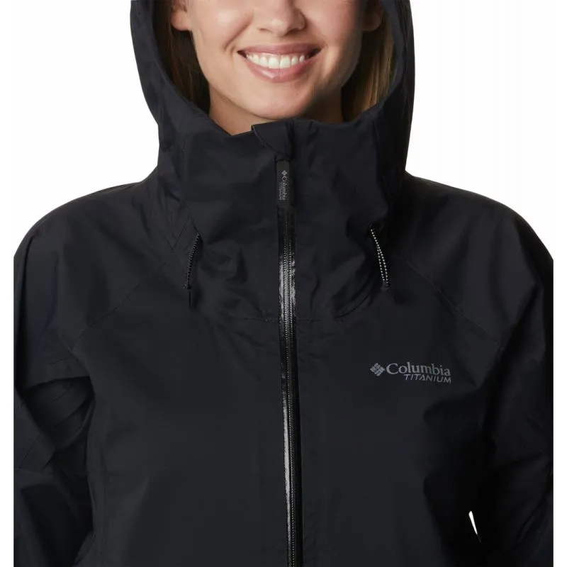 Giacca impermeabile Columbia Mazama Trail™ Shell (Nero) donna