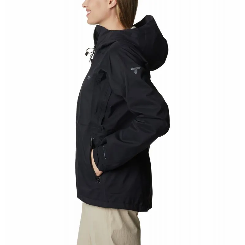 Giacca impermeabile Columbia Mazama Trail™ Shell (Nero) donna