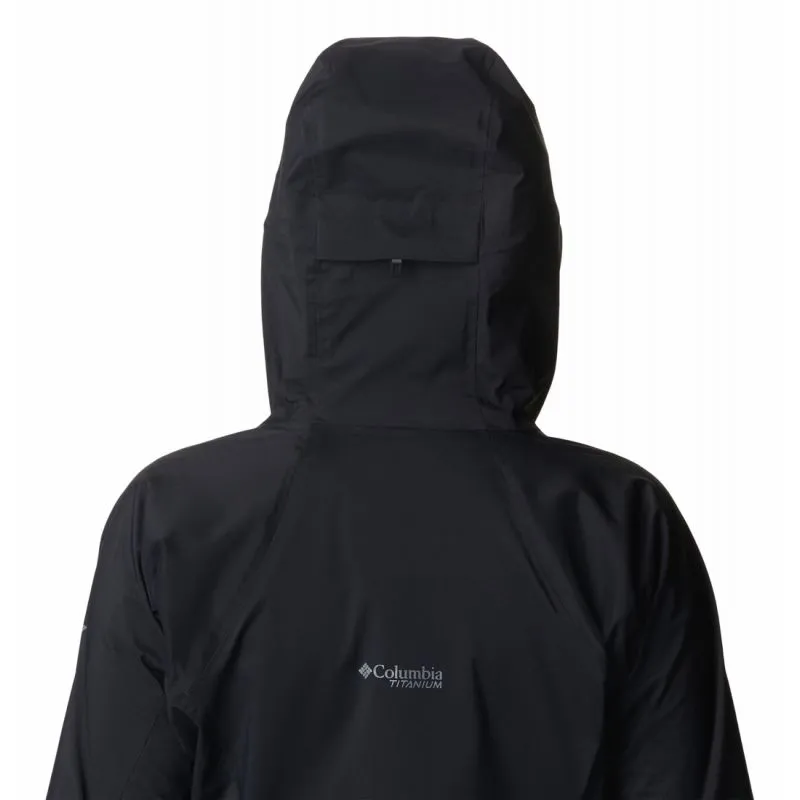 Giacca impermeabile Columbia Mazama Trail™ Shell (Nero) donna