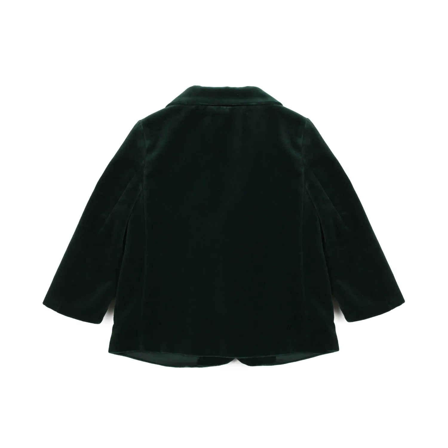 Giacca Velluto Verde Muschio Bimbo