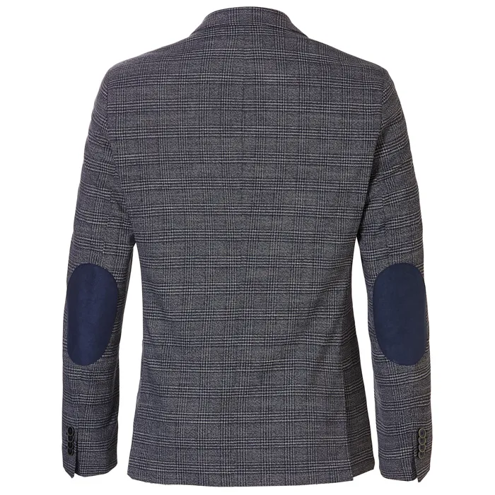 Giacca Weis con elastico a quadri Blu scuro