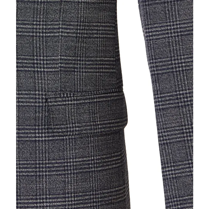Giacca Weis con elastico a quadri Blu scuro