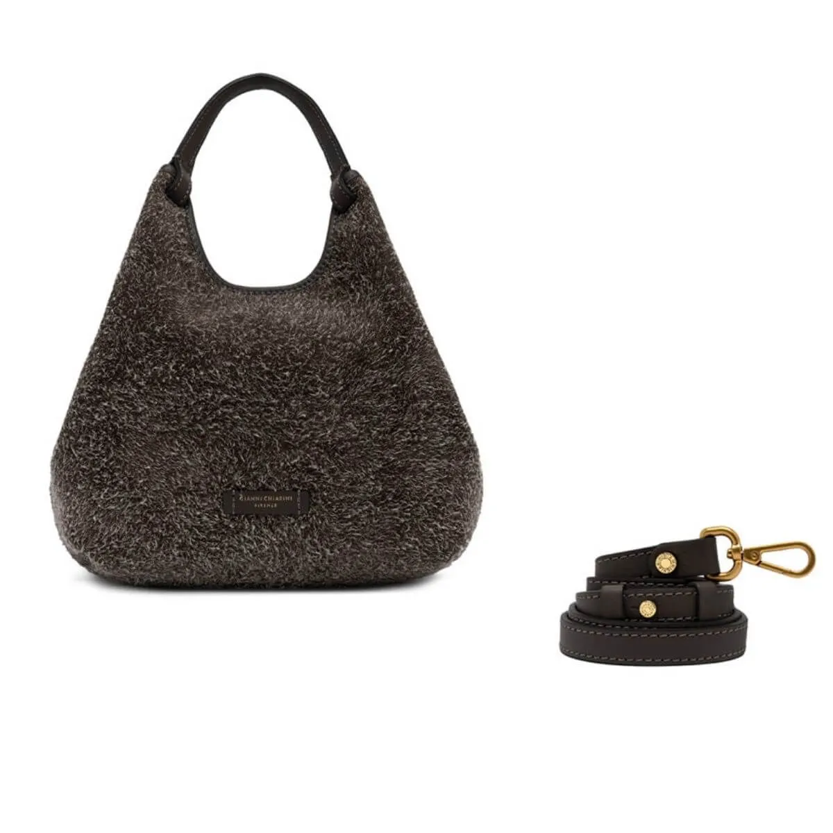 GIANNI CHIARINI BORSA BS11109 DUA CAVALLINO TESTA DI MORO  