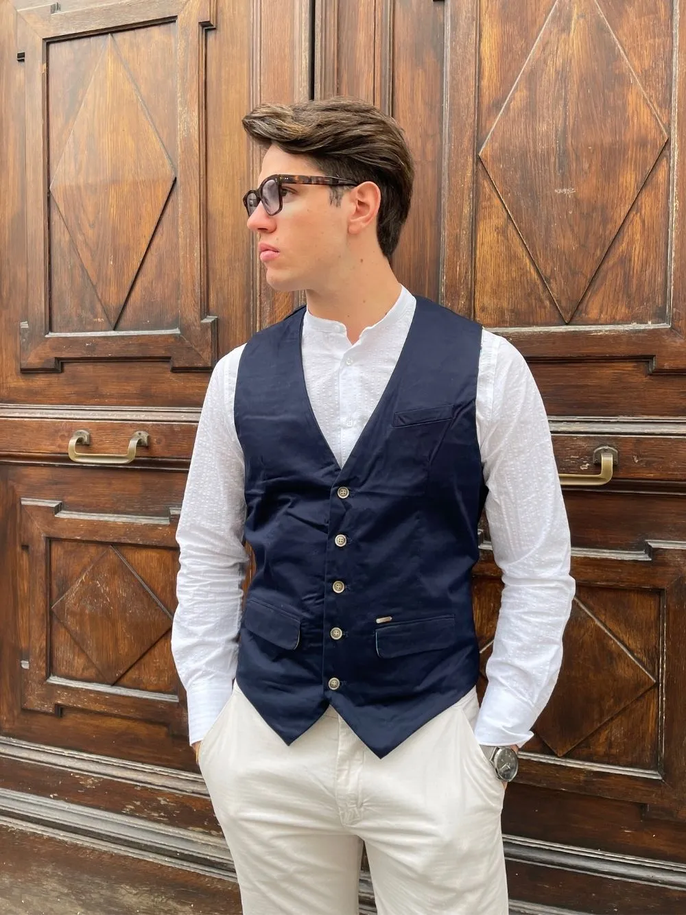 Gilet basic mano pesca