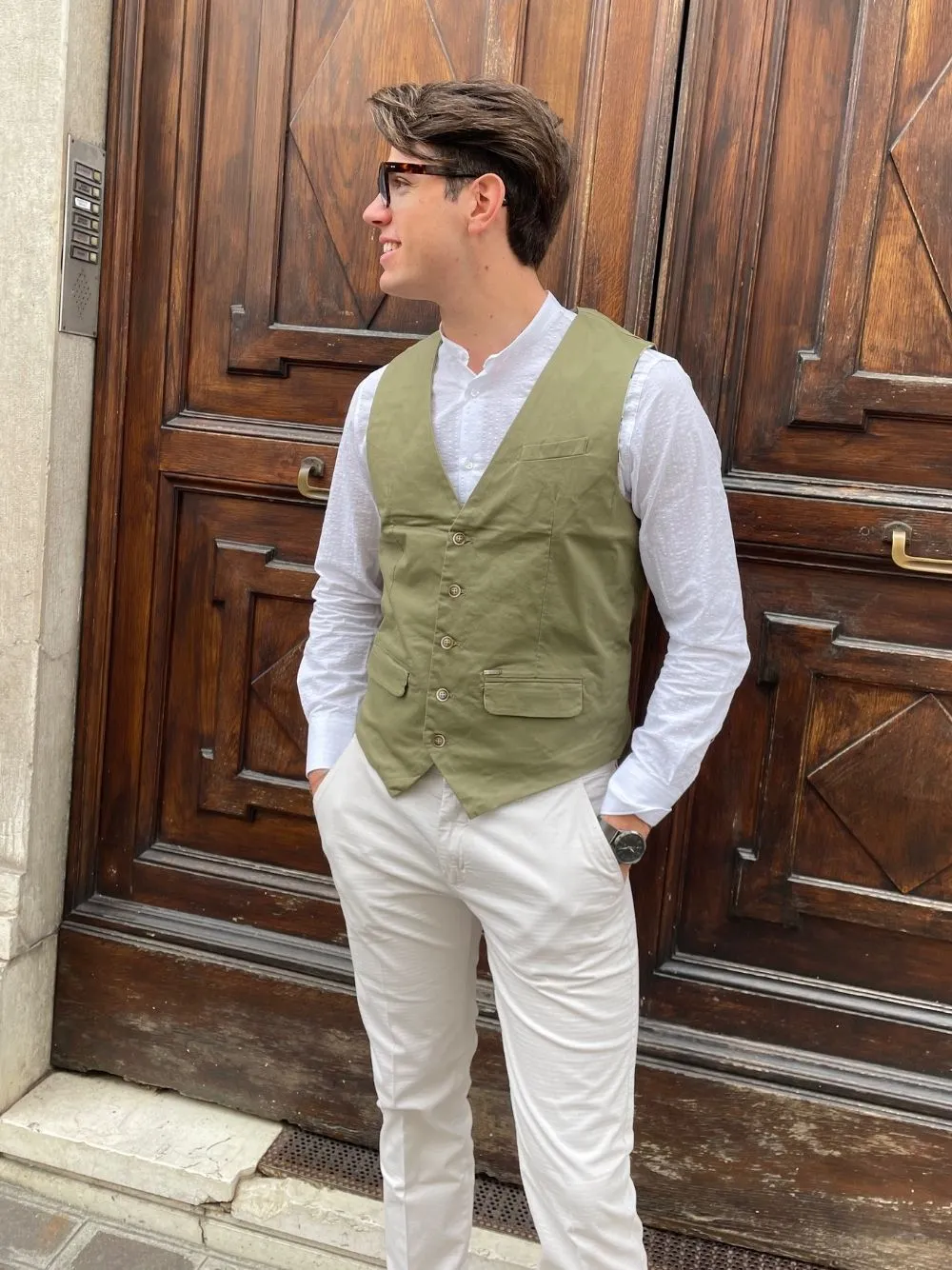Gilet basic mano pesca