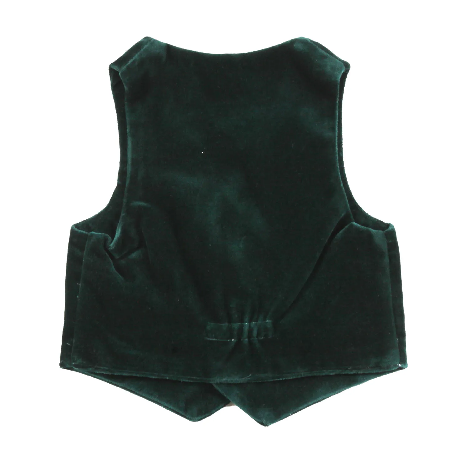 Gilet Colibri Velluto Verde Bimbo E Neonato