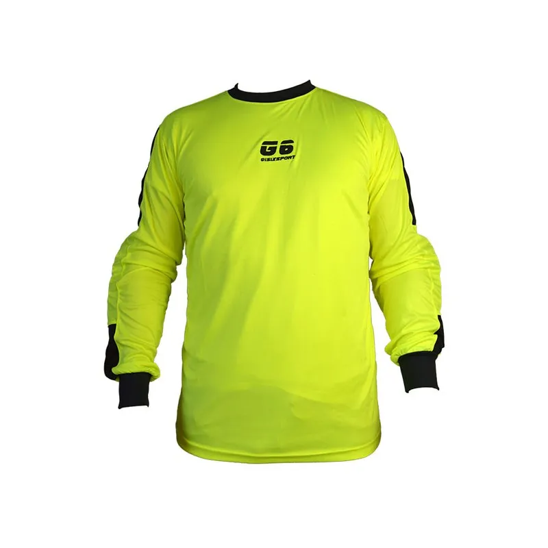 GISIX TRAINING SHIRT MAGLIA IMBOTTITA PORTIERE ALLENAMENTO - GIALLO/NERO