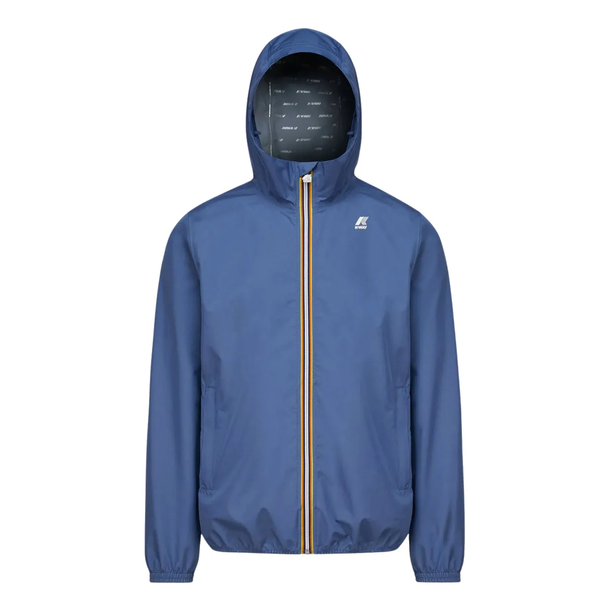 Giubbino K-Way Jack Stretch Dot Blu