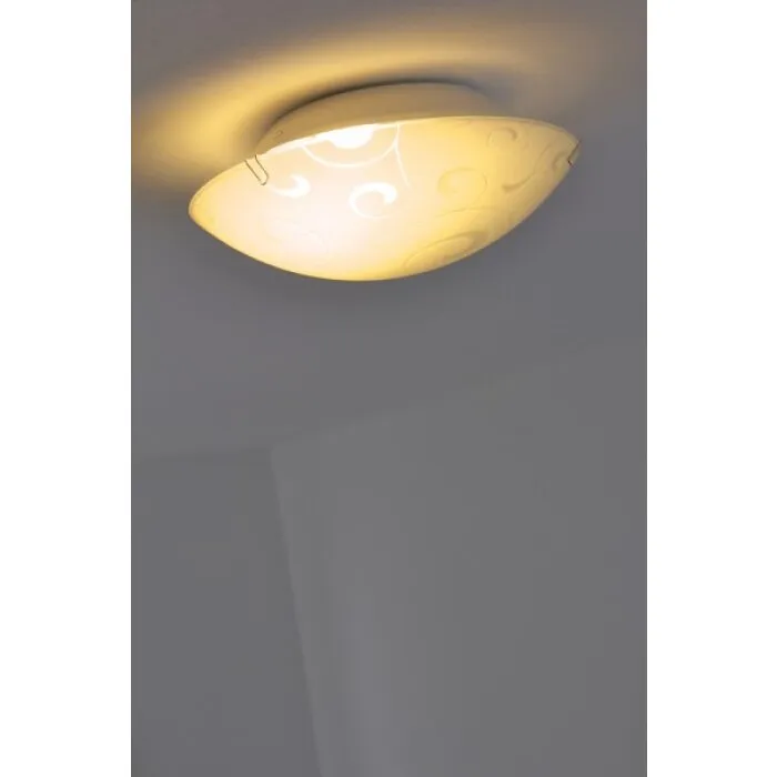 Globo BIKE Plafoniera Bianco, 1-Luce