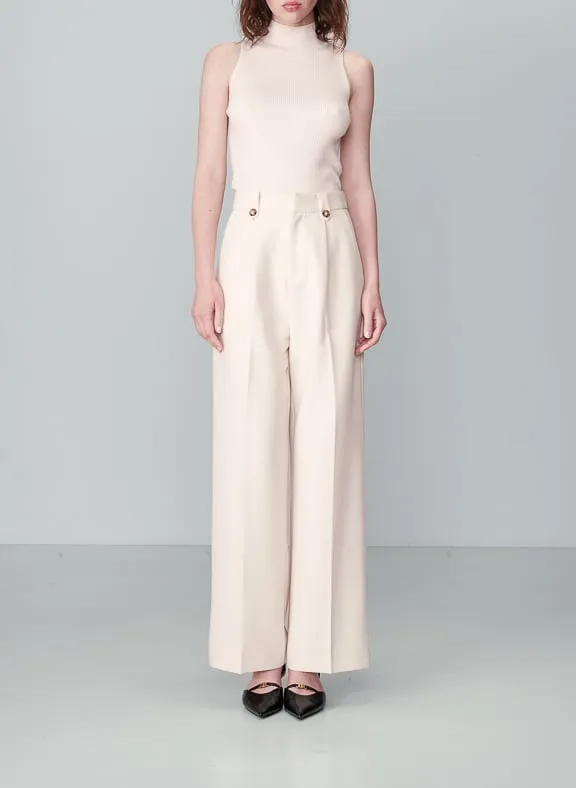  GRACE ET MILA   NILAY - Pantalone largo | Beige