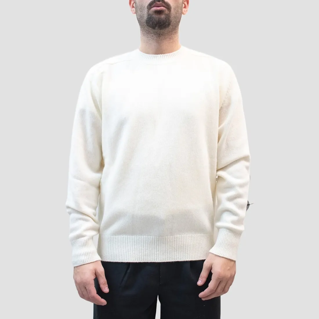GRIFONI - Maglione girocollo lavorato a maglia