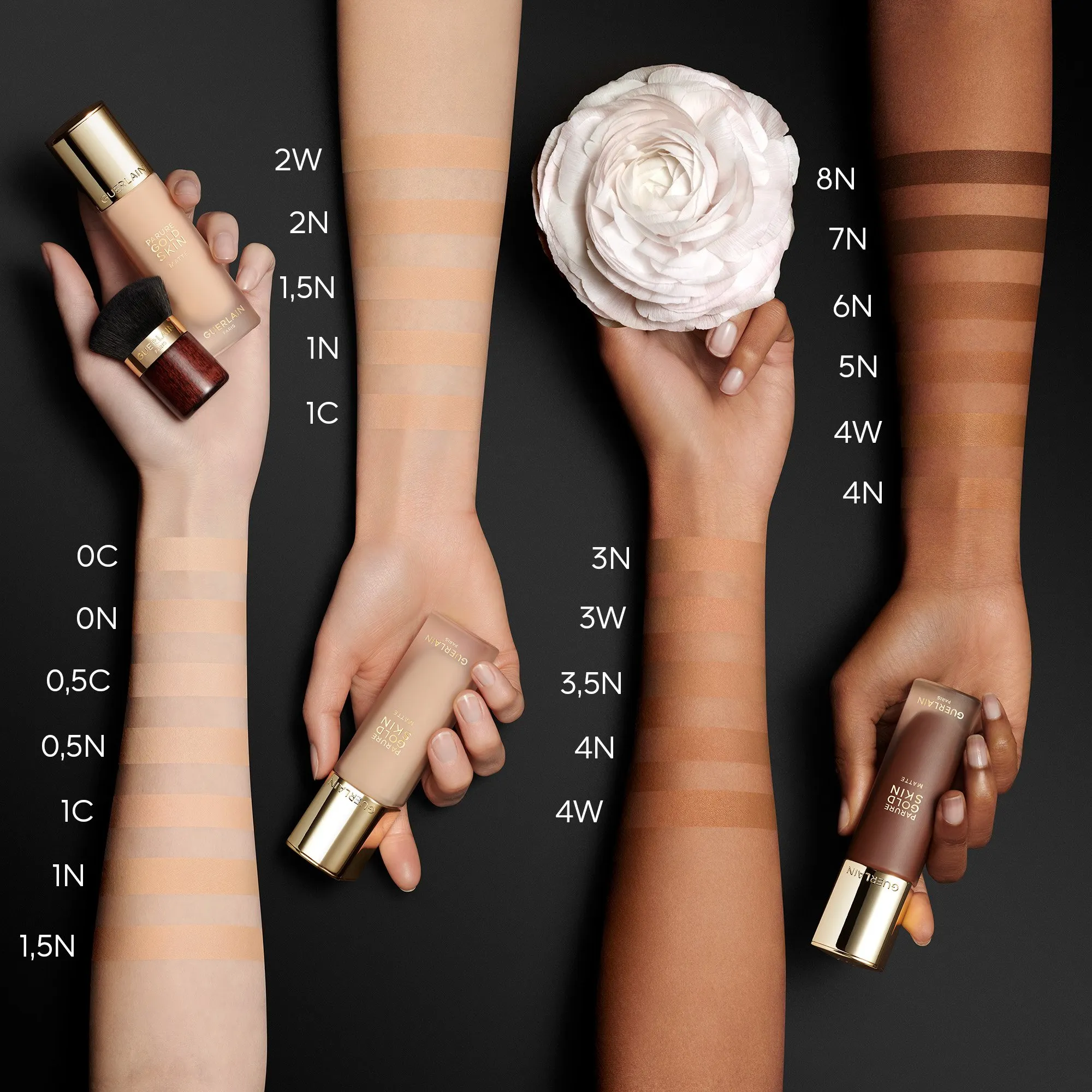  GUERLAIN   PARURE GOLD SKIN MATTE - Fondotinta ad alta perfezione no transfer |  - 4W DORÉ