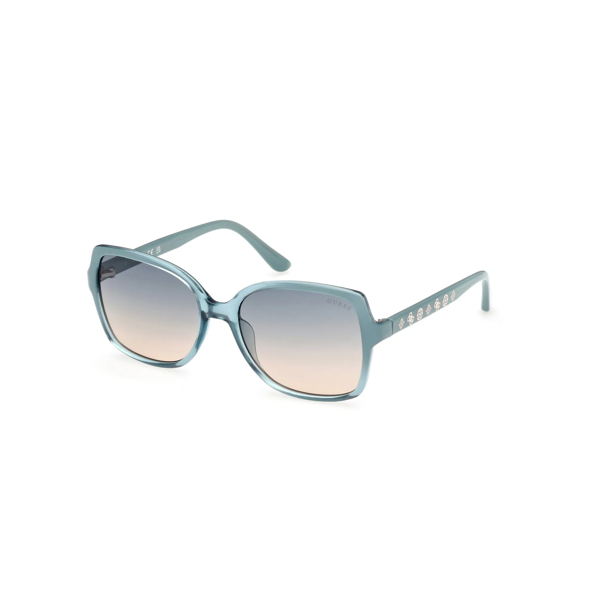   Guess GU 00100 - 89W Turchese/sfumato | Occhiale Da Sole Donna 