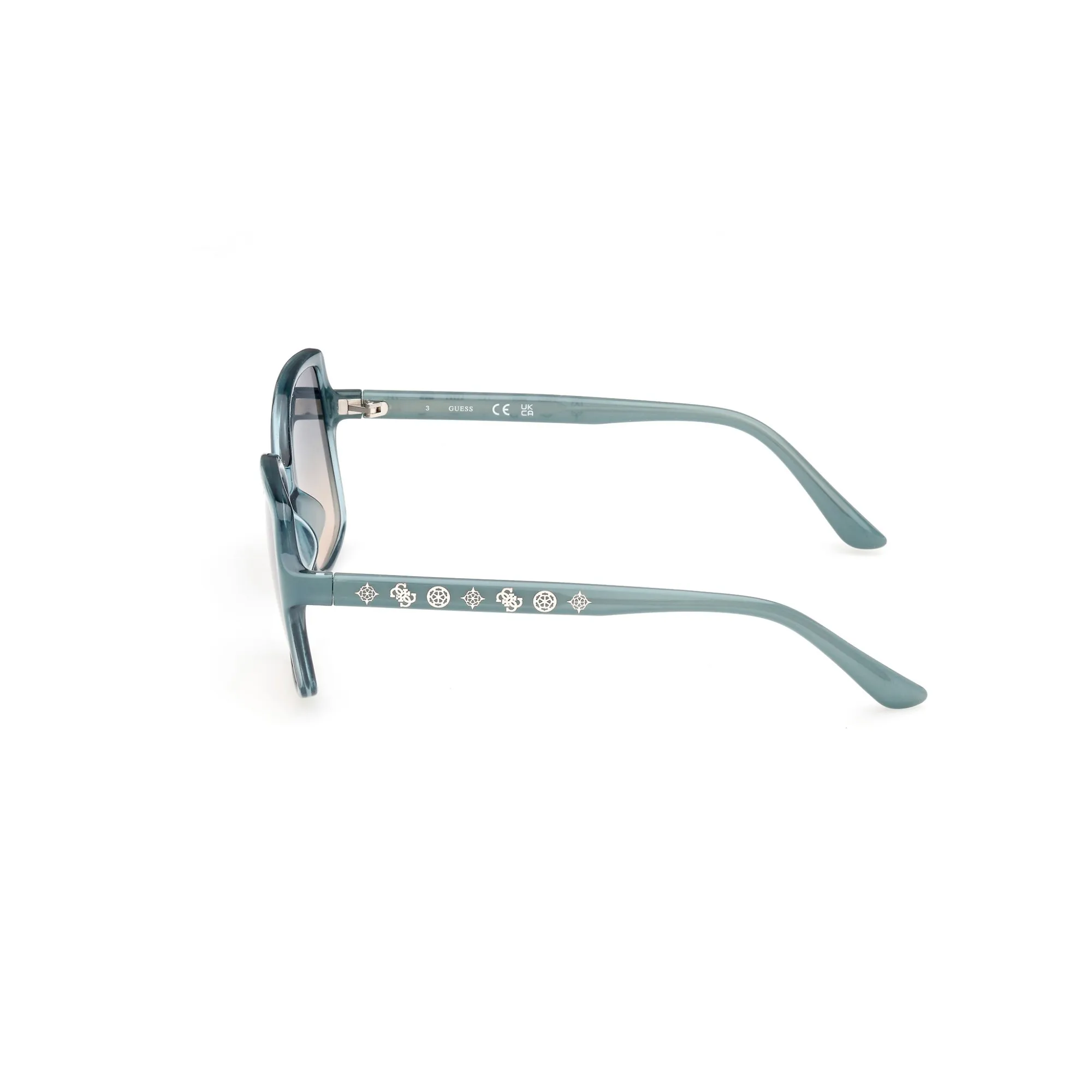   Guess GU 00100 - 89W Turchese/sfumato | Occhiale Da Sole Donna 