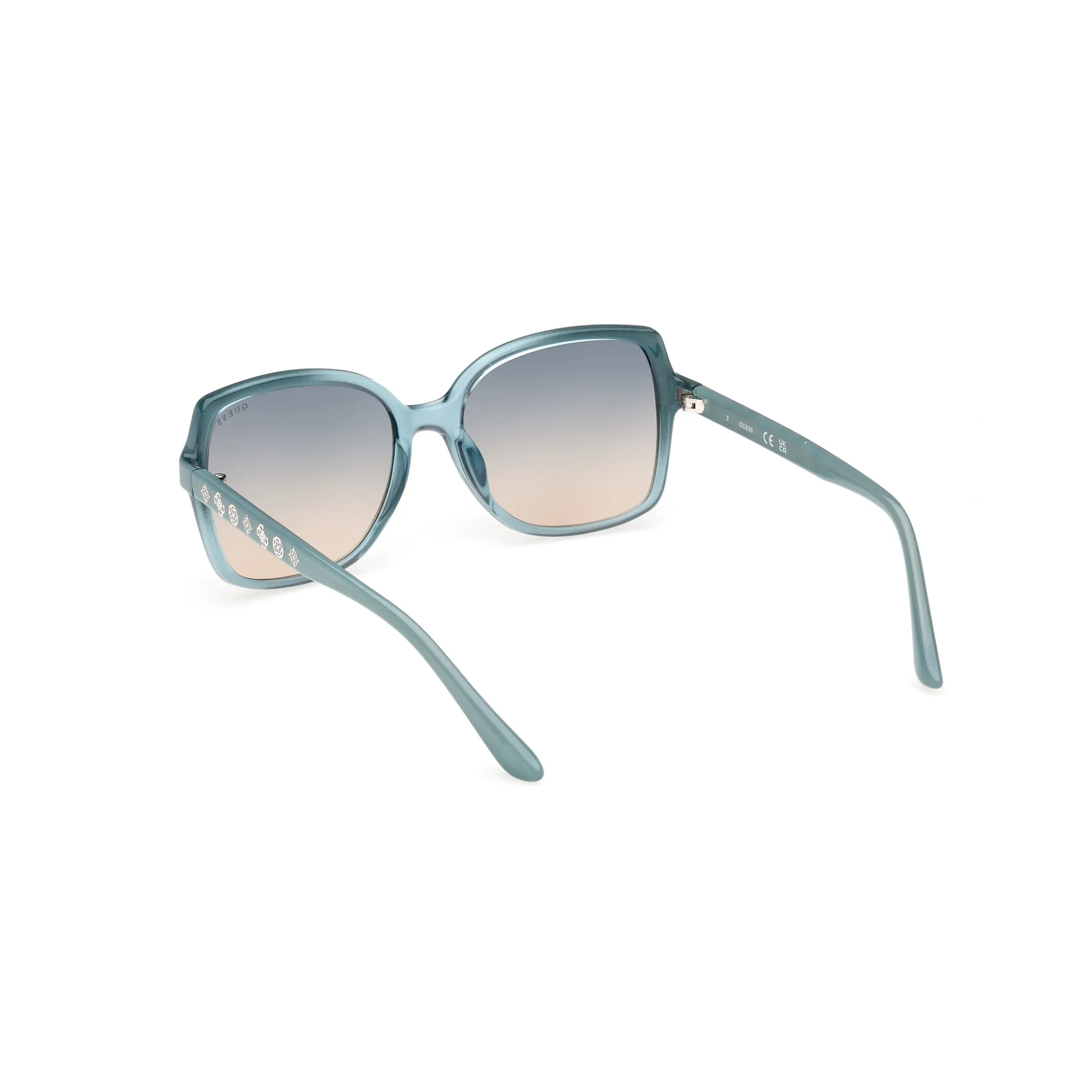   Guess GU 00100 - 89W Turchese/sfumato | Occhiale Da Sole Donna 