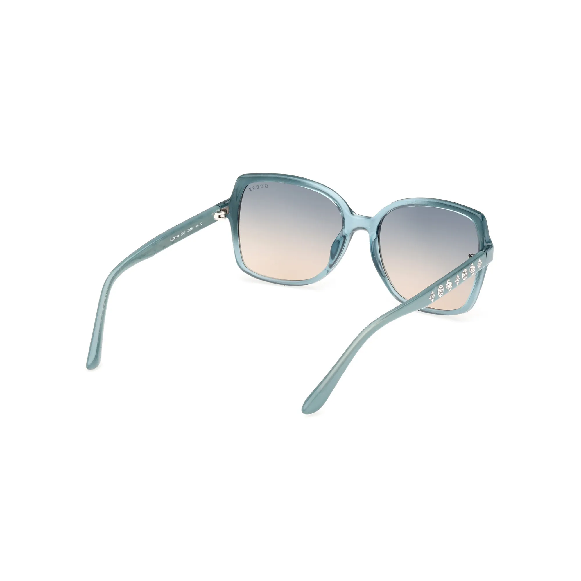   Guess GU 00100 - 89W Turchese/sfumato | Occhiale Da Sole Donna 