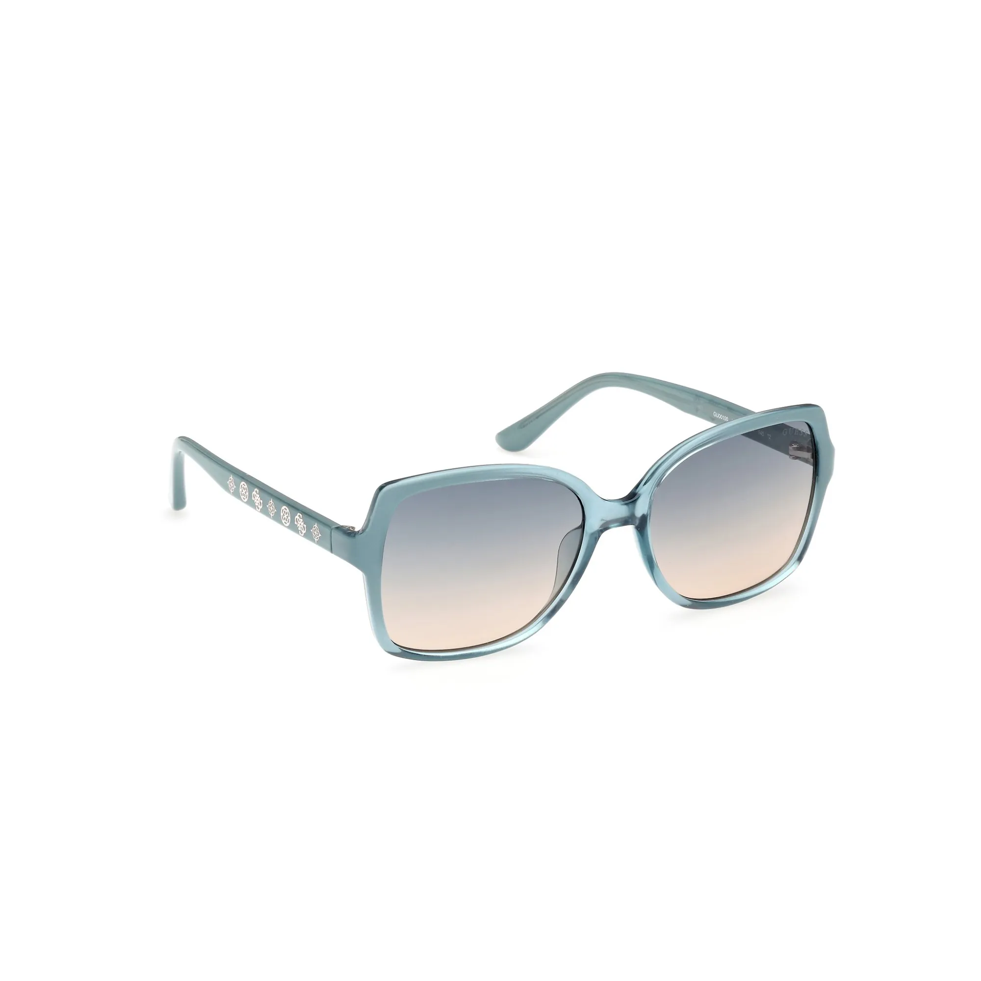   Guess GU 00100 - 89W Turchese/sfumato | Occhiale Da Sole Donna 