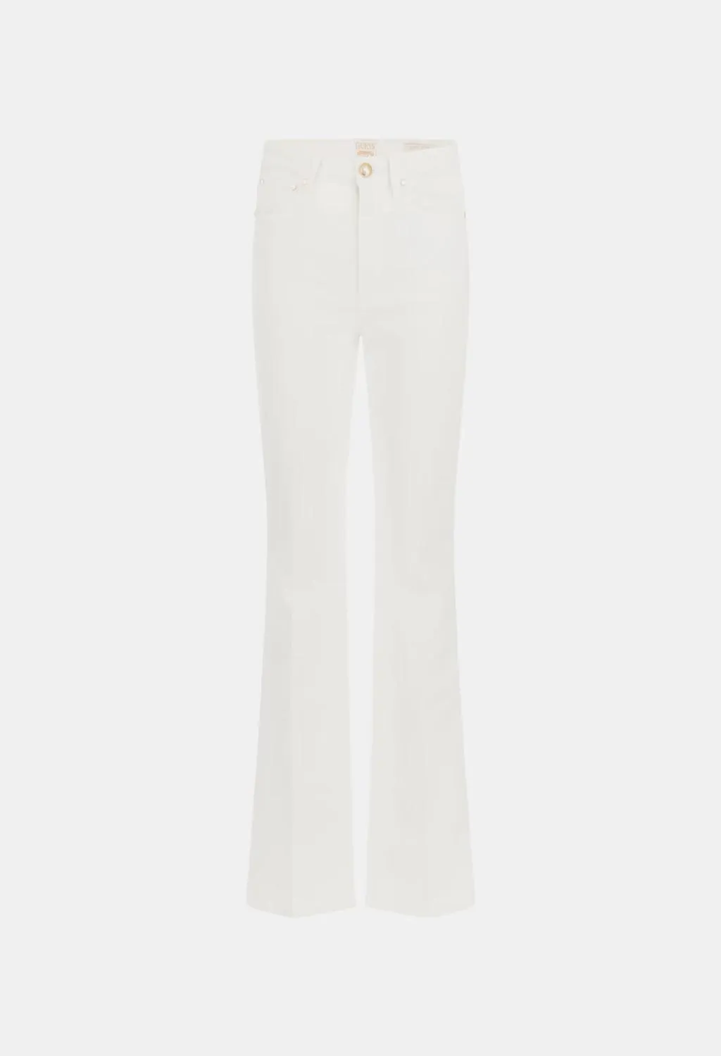 GUESS  pantalone a zampa bianco
