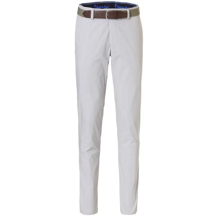 Henk ter Horst - chino a quadri Beige
