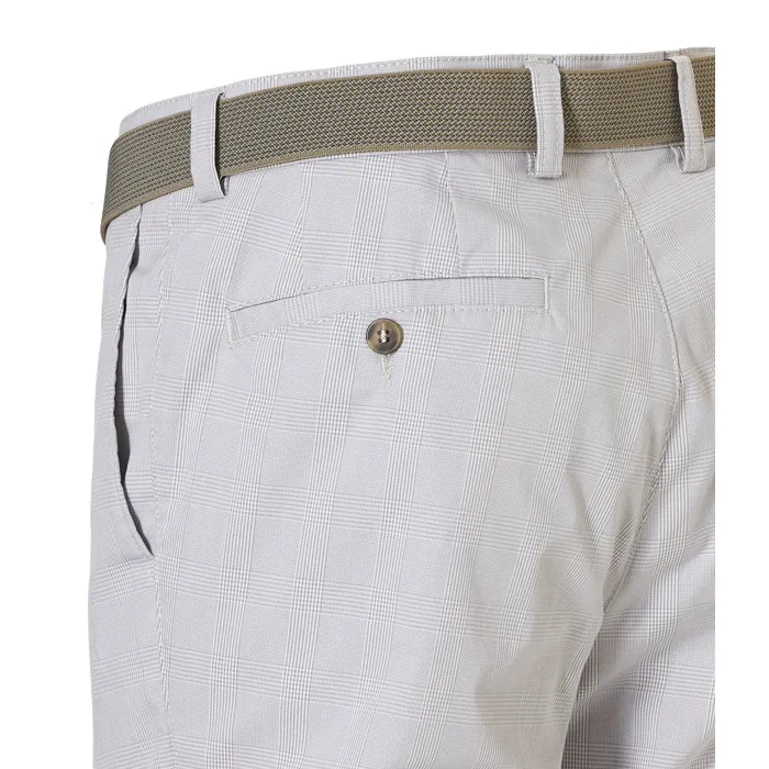Henk ter Horst - chino a quadri Beige