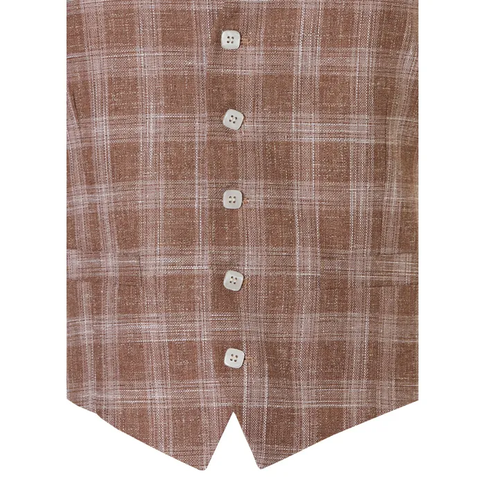 Henk ter Horst gilet in marlano Beige