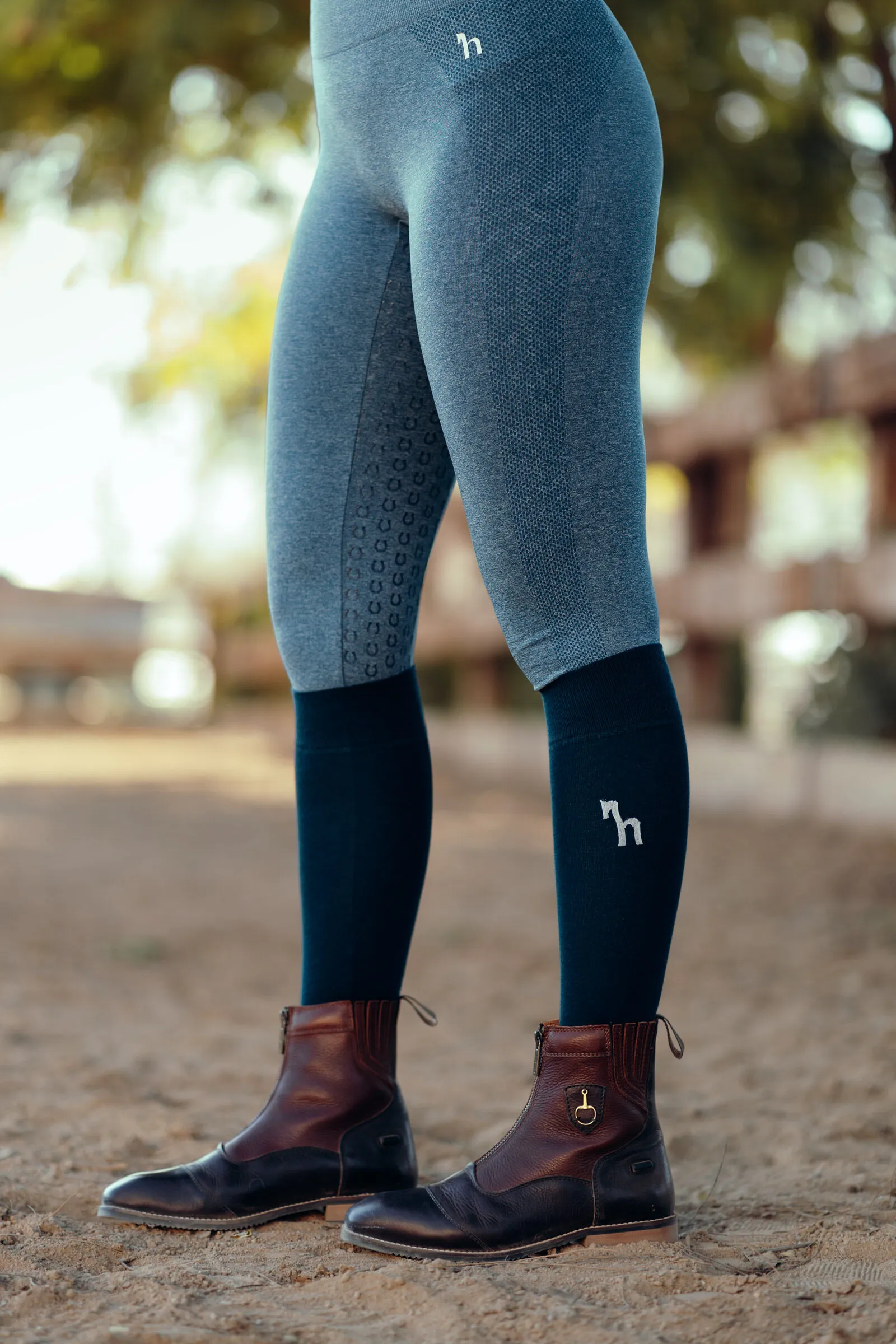Horze Calzini da equitazione Bamboo