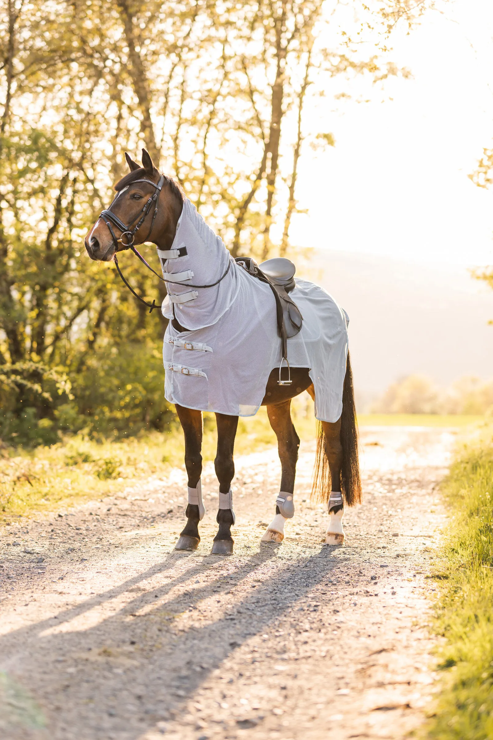 Horze Orleans Coperta da equitazione antimosche
