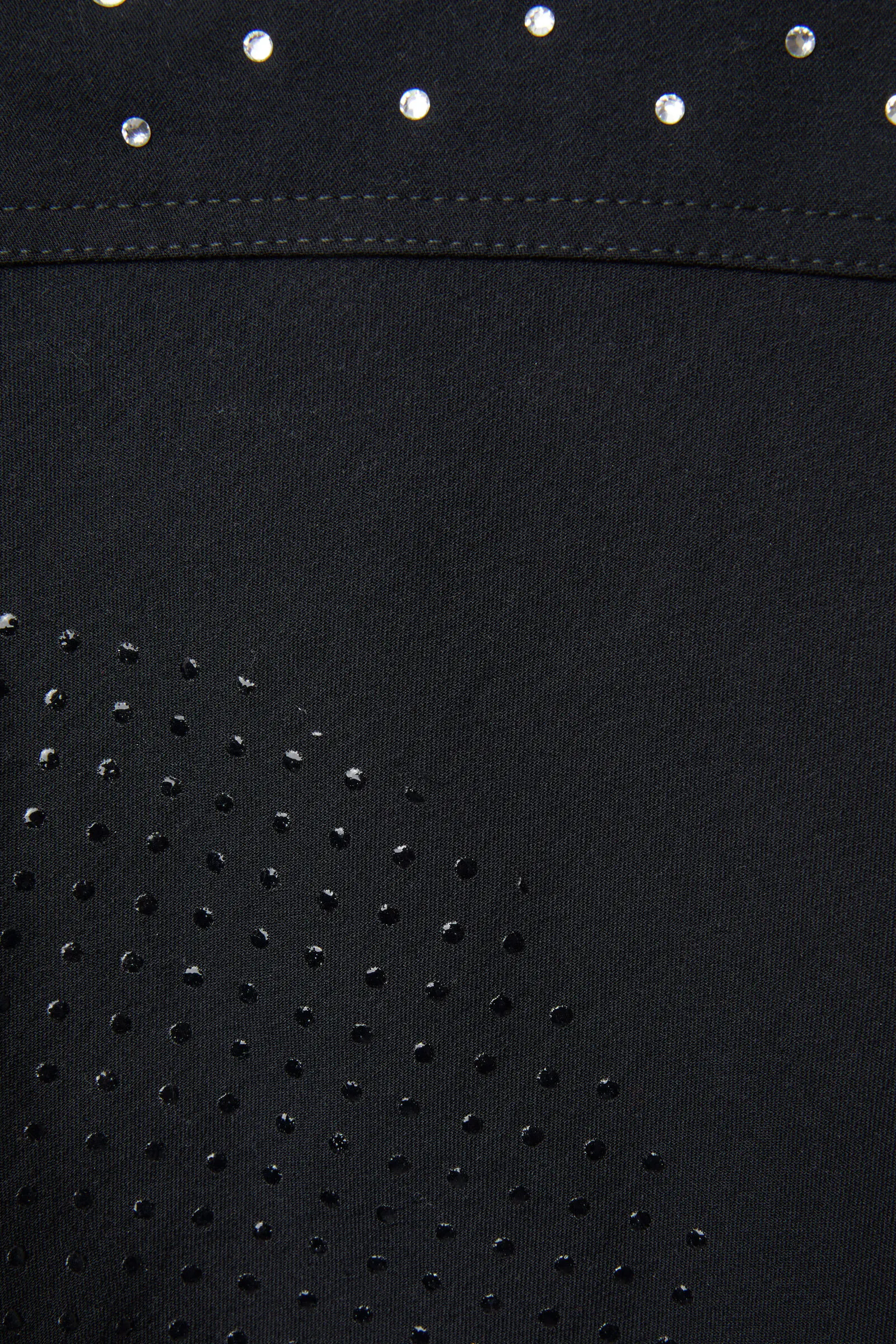 Horze Pantaloni da equitazione a vita alta con full grip e cristalli, da donna