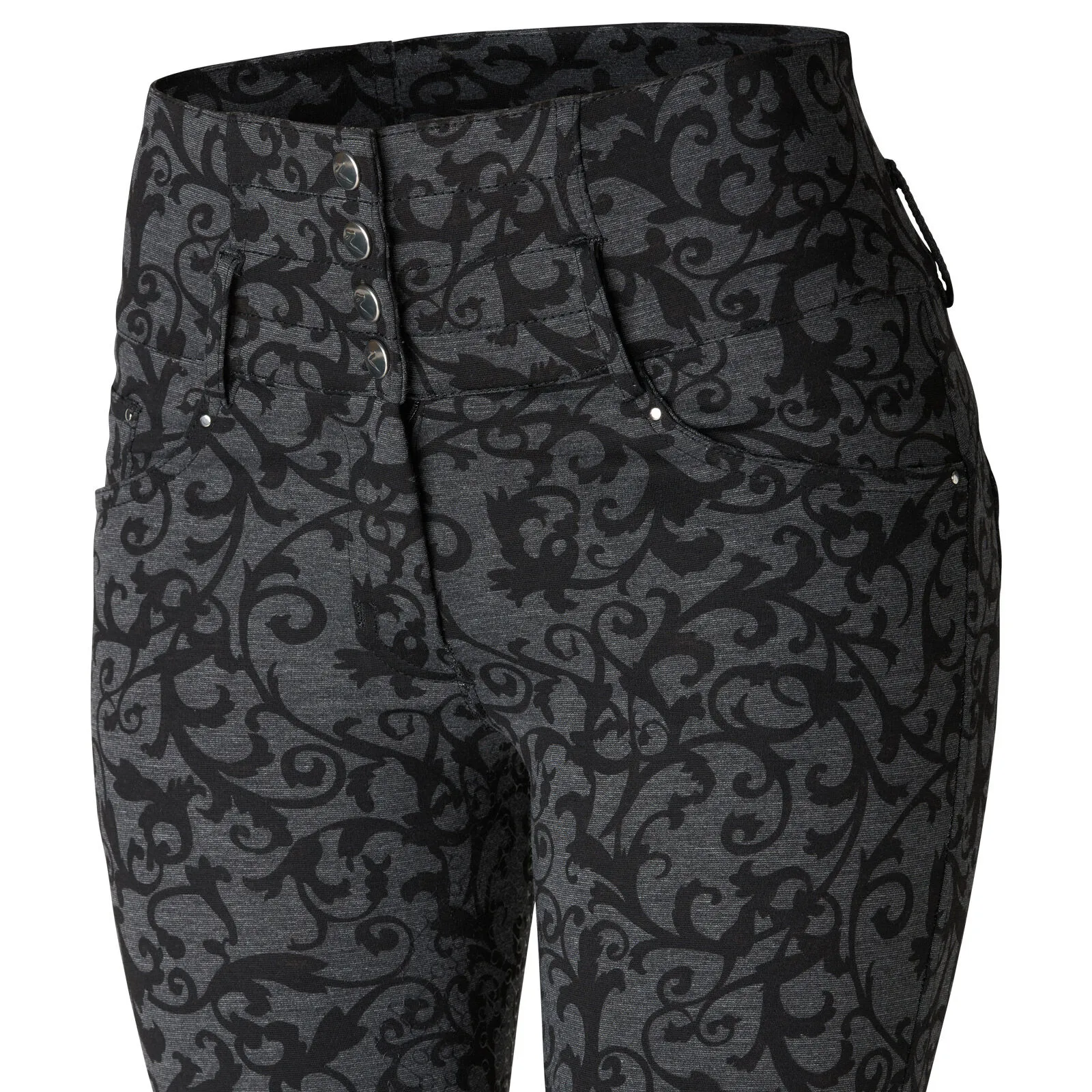 Horze Tara Pantaloni da equitazione a vita alta con full seat in silicone da donna