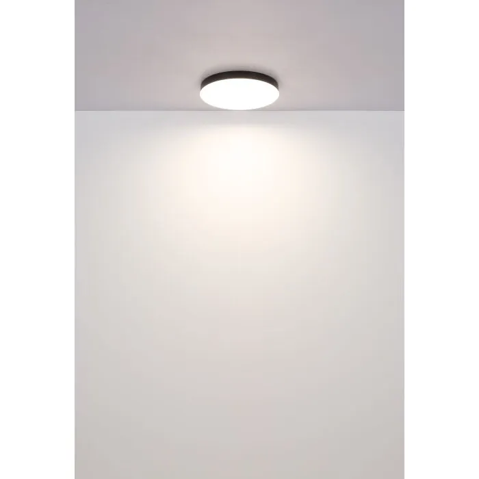 Illuminazione Globo Lighting Matthew Plafoniera LED Nero, Bianco, 1-Luce